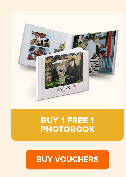 BUY 1 FREE 1 PHOTOBOOK